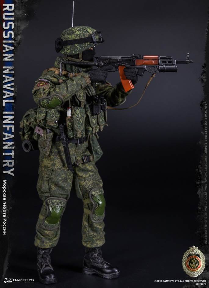 DAMTOYS 1/6 RUSSIAN NAVAL INFANTRY  Aciton Figure
