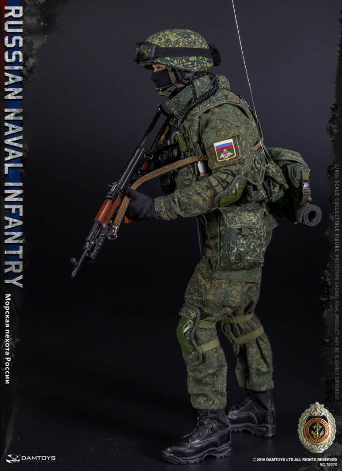 DAMTOYS 1/6 RUSSIAN NAVAL INFANTRY  Aciton Figure