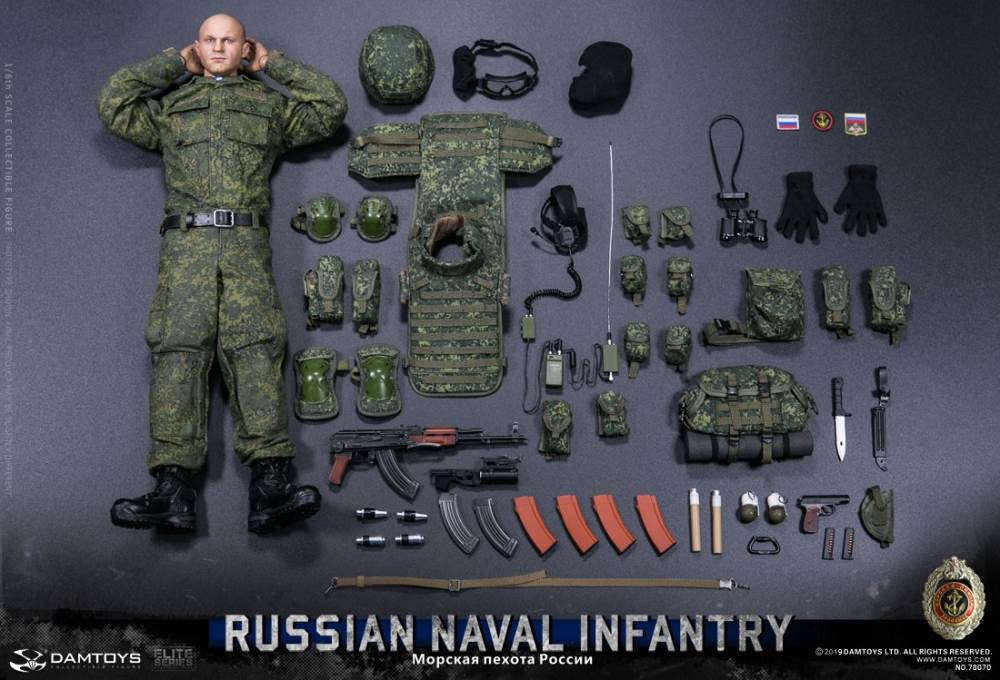 DAMTOYS 1/6 RUSSIAN NAVAL INFANTRY  Aciton Figure