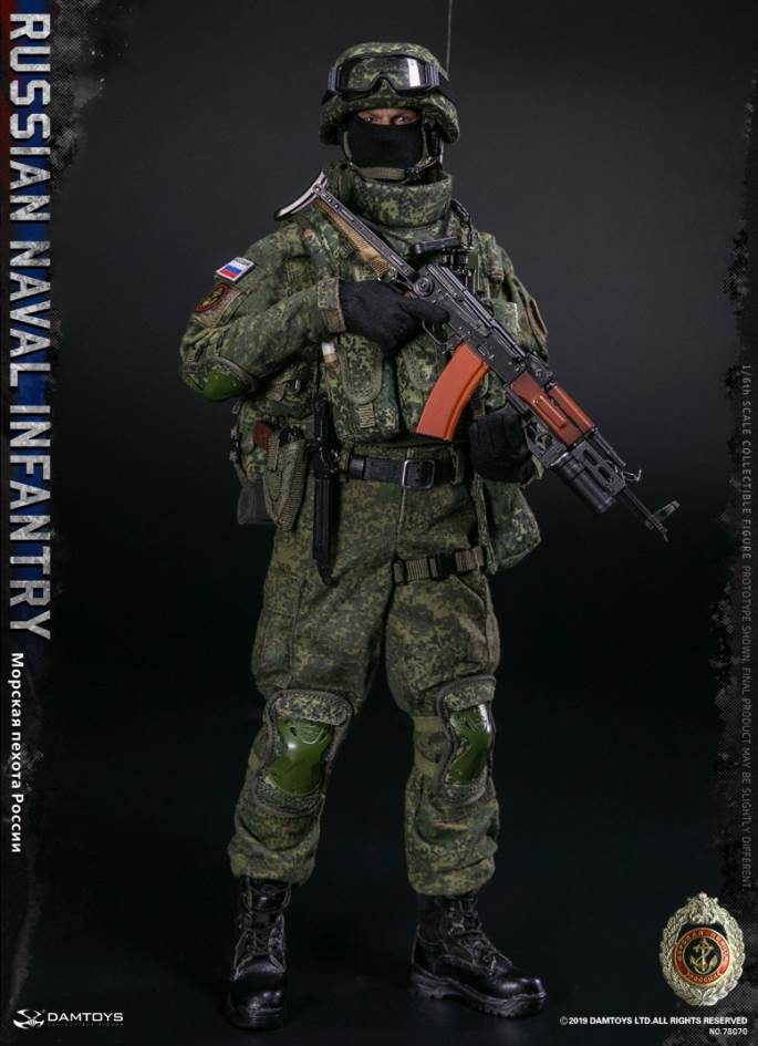 DAMTOYS 1/6 RUSSIAN NAVAL INFANTRY  Aciton Figure