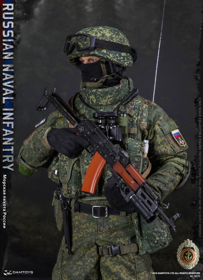 DAMTOYS 1/6 RUSSIAN NAVAL INFANTRY  Aciton Figure