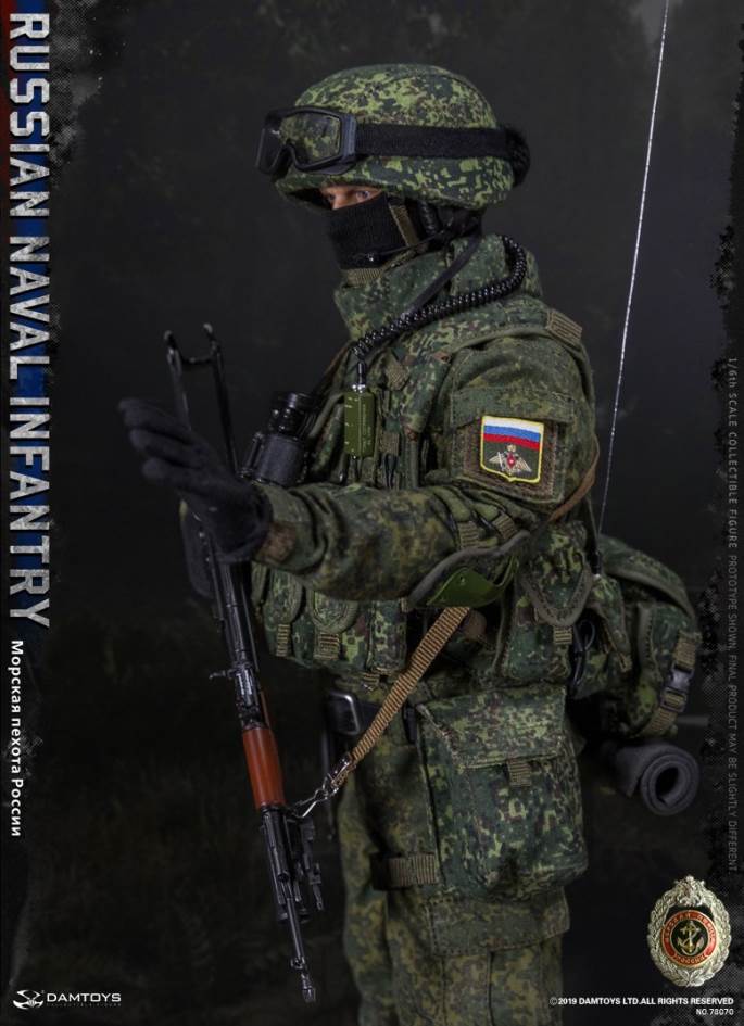 DAMTOYS 1/6 RUSSIAN NAVAL INFANTRY  Aciton Figure