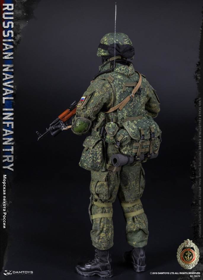 DAMTOYS 1/6 RUSSIAN NAVAL INFANTRY  Aciton Figure