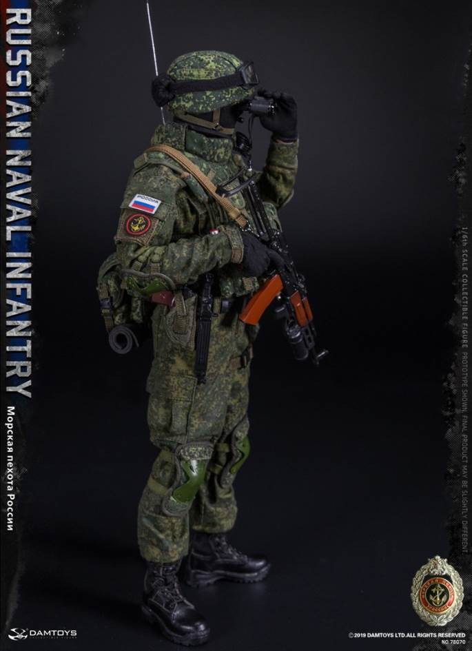 DAMTOYS 1/6 RUSSIAN NAVAL INFANTRY  Aciton Figure
