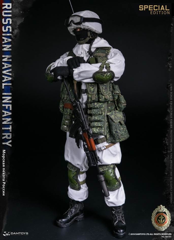  DAMTOYS 1/6  RUSSIAN NAVAL INFANTRY  SPECIAL EDITION