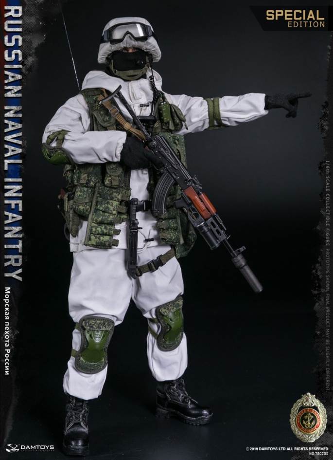  DAMTOYS 1/6  RUSSIAN NAVAL INFANTRY  SPECIAL EDITION