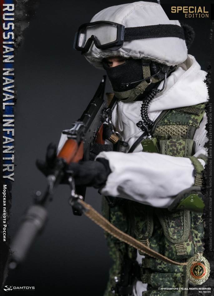  DAMTOYS 1/6  RUSSIAN NAVAL INFANTRY  SPECIAL EDITION