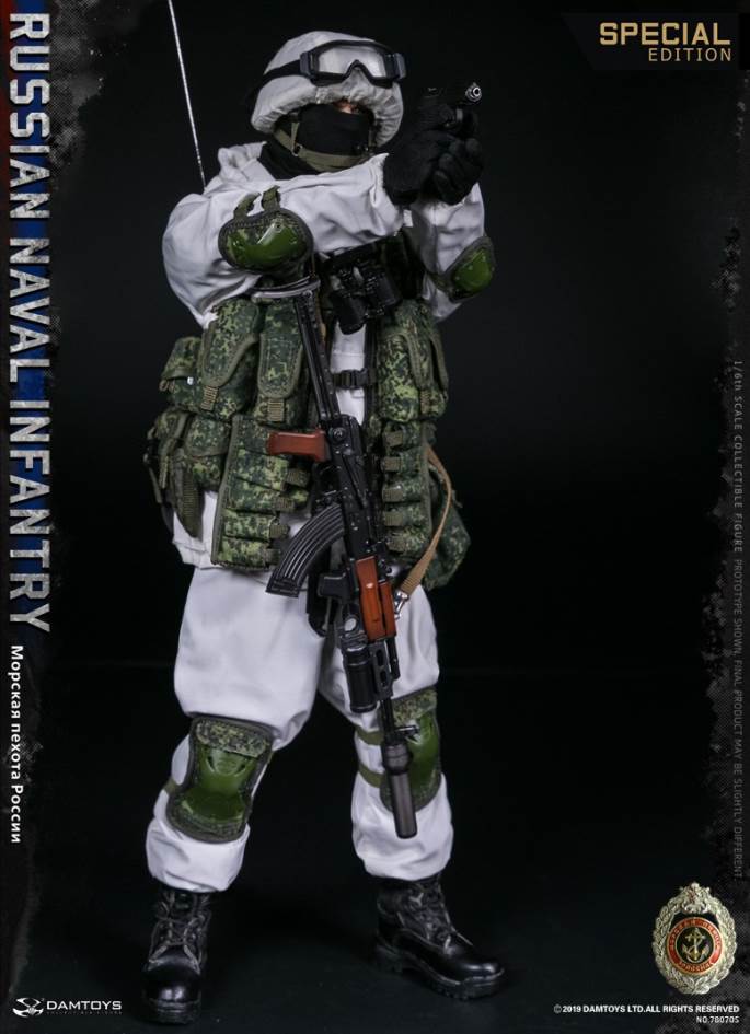  DAMTOYS 1/6  RUSSIAN NAVAL INFANTRY  SPECIAL EDITION