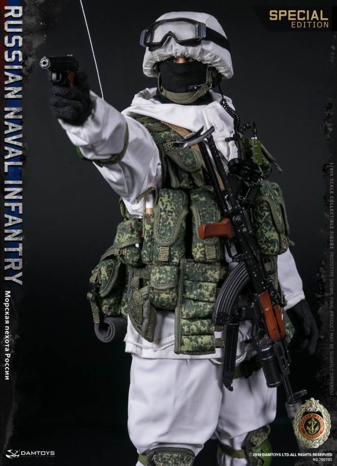  DAMTOYS 1/6  RUSSIAN NAVAL INFANTRY  SPECIAL EDITION