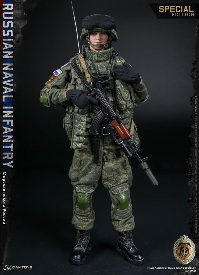  DAMTOYS 1/6  RUSSIAN NAVAL INFANTRY  SPECIAL EDITION