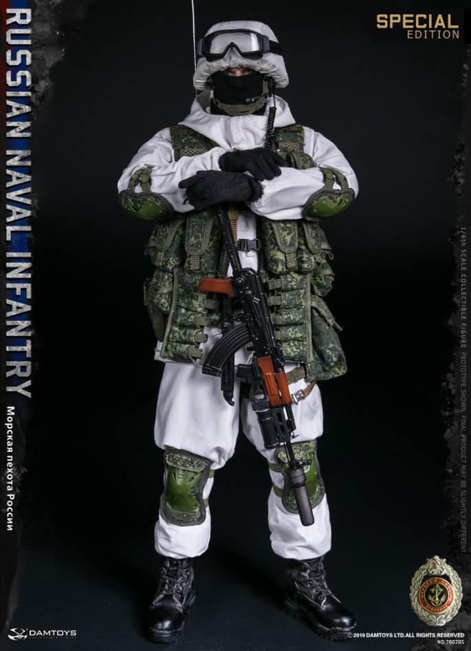  DAMTOYS 1/6  RUSSIAN NAVAL INFANTRY  SPECIAL EDITION