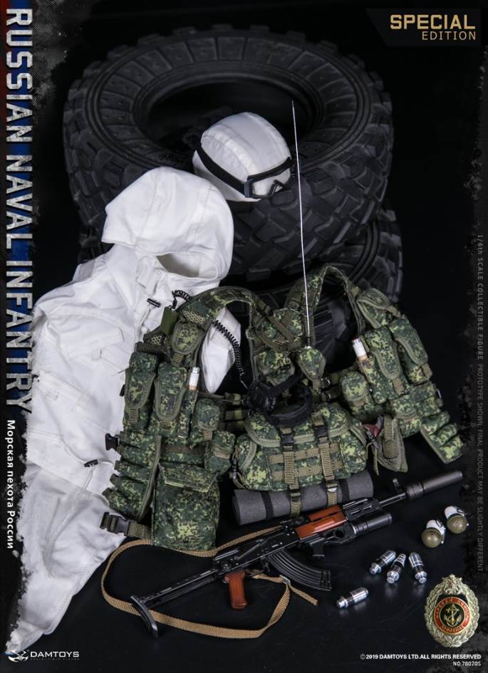  DAMTOYS 1/6  RUSSIAN NAVAL INFANTRY  SPECIAL EDITION
