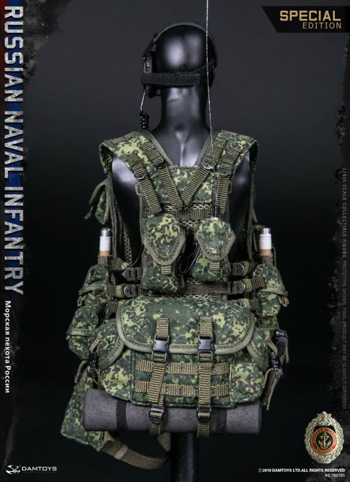  DAMTOYS 1/6  RUSSIAN NAVAL INFANTRY  SPECIAL EDITION