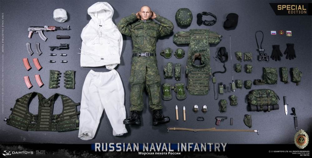  DAMTOYS 1/6  RUSSIAN NAVAL INFANTRY  SPECIAL EDITION