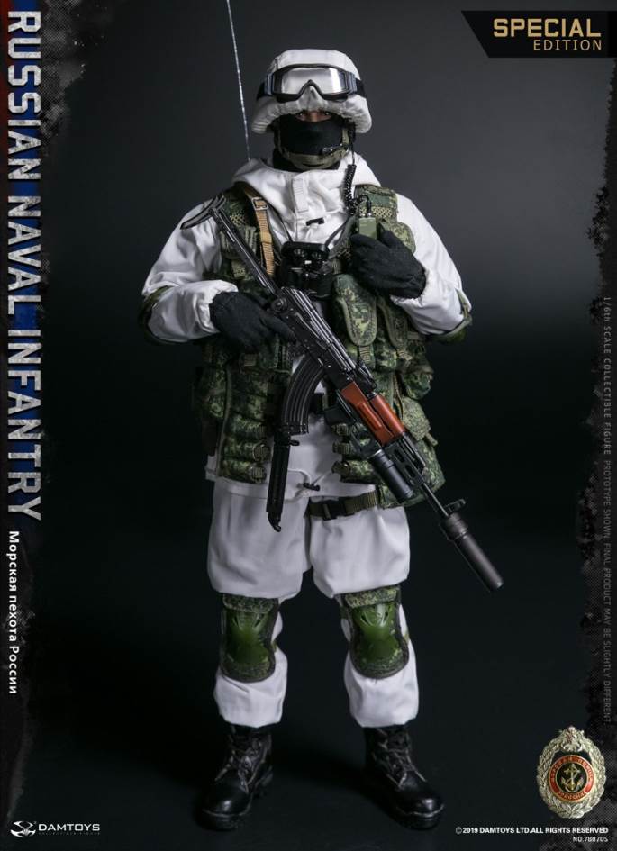  DAMTOYS 1/6  RUSSIAN NAVAL INFANTRY  SPECIAL EDITION
