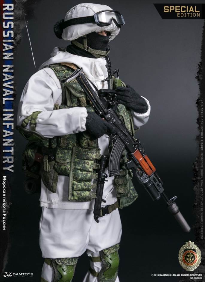  DAMTOYS 1/6  RUSSIAN NAVAL INFANTRY  SPECIAL EDITION