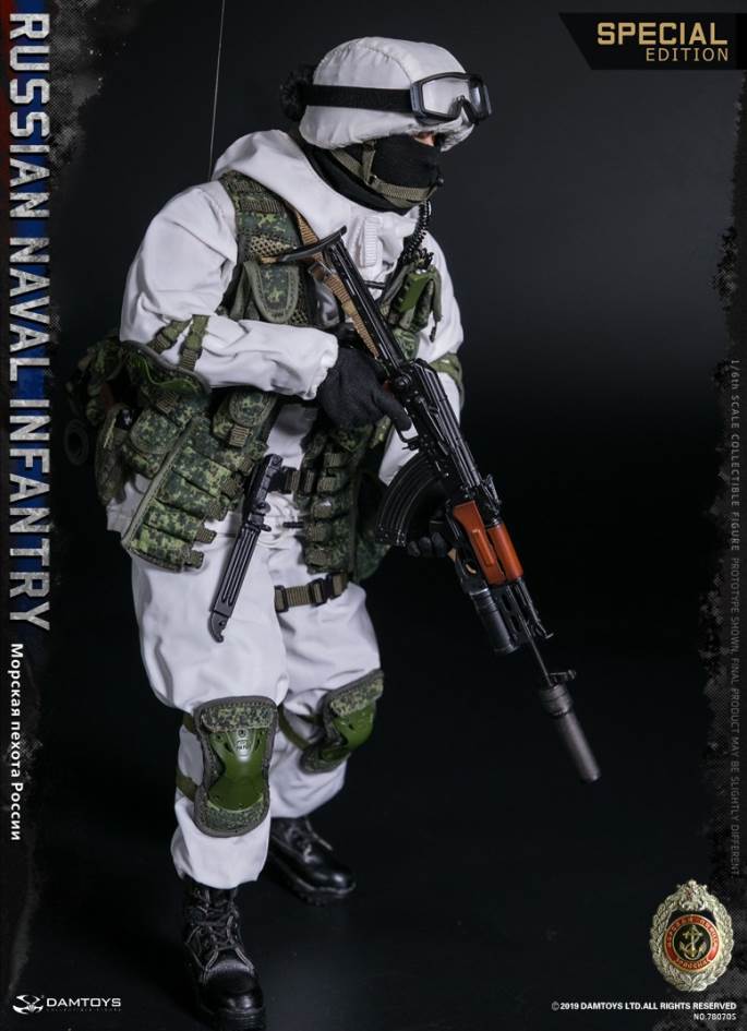  DAMTOYS 1/6  RUSSIAN NAVAL INFANTRY  SPECIAL EDITION