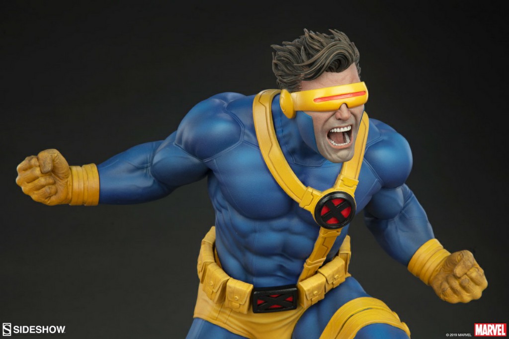 Sideshow: 17-inch X-Men - Cyclops/Laser Eye Statue