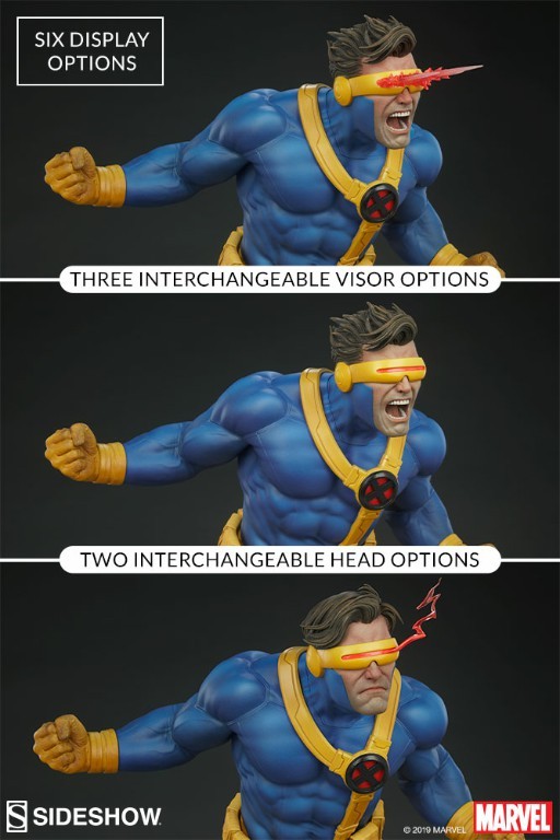 Sideshow: 17-inch X-Men - Cyclops/Laser Eye Statue