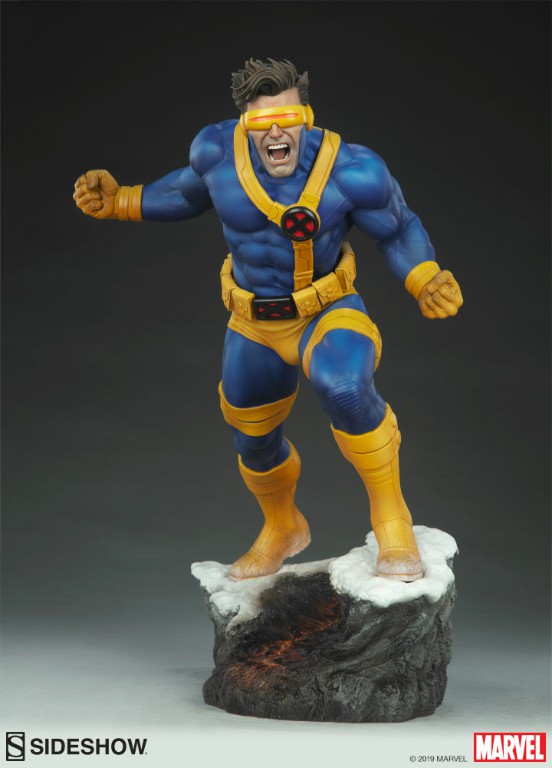 Sideshow: 17-inch X-Men - Cyclops/Laser Eye Statue