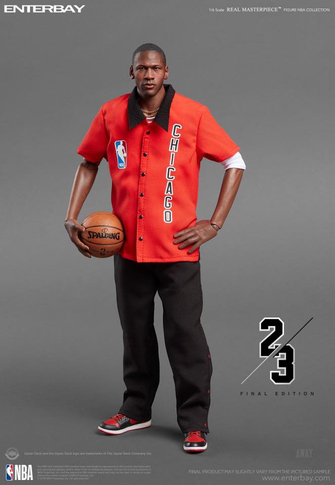 NBA COLLECTION MICHAEL JORDAN ACTION FIGURE- AWAY (FINAL LIMITED EDITION)