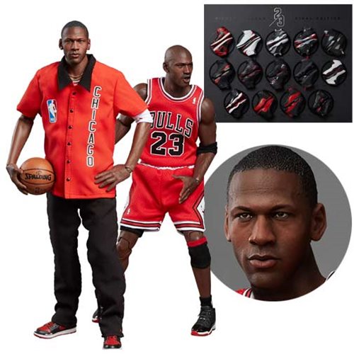 NBA COLLECTION MICHAEL JORDAN ACTION FIGURE- AWAY (FINAL LIMITED EDITION)