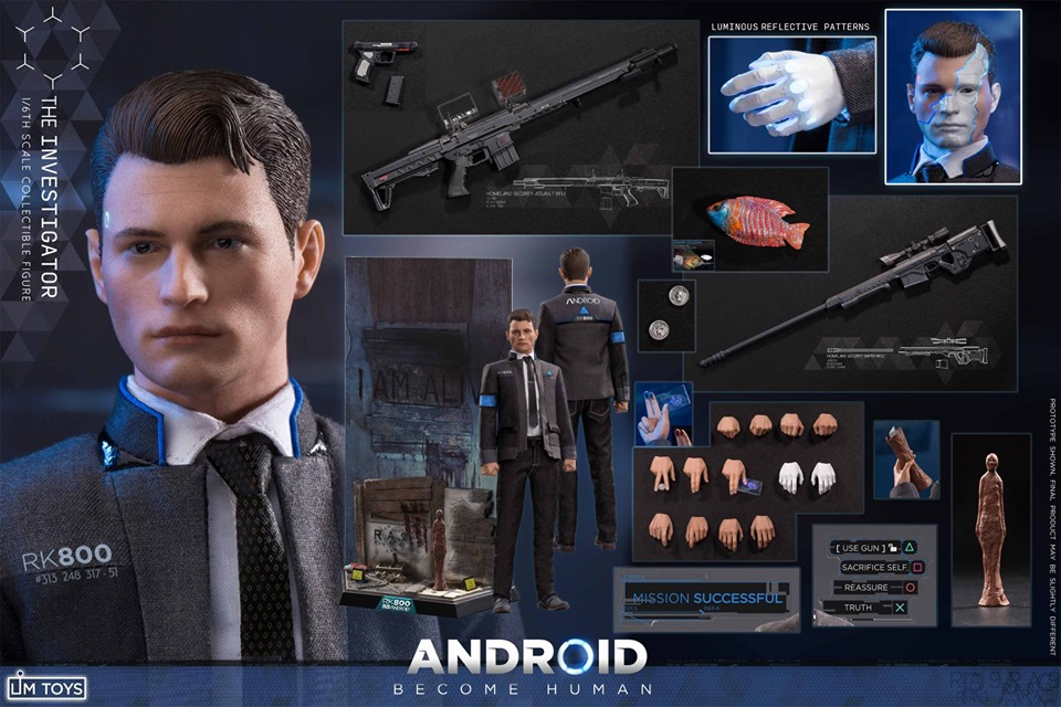 LIMTOYS LIM009 The Ivestigator Android Become Human