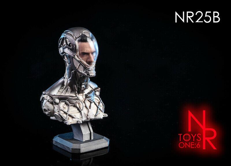 Mechanical Warrior Head Statue W/ Mask (NRTOYS)