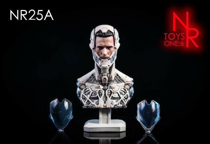 Mechanical Warrior Head Statue W/ Mask (NRTOYS)