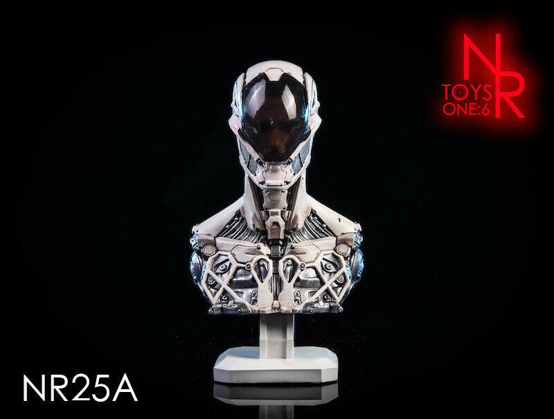 Mechanical Warrior Head Statue W/ Mask (NRTOYS)