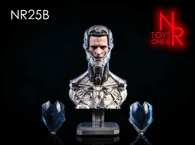 Mechanical Warrior Head Statue W/ Mask (NRTOYS)