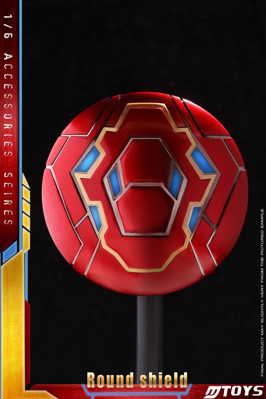 Iron Man Alloy Round Shield (MTOYS)