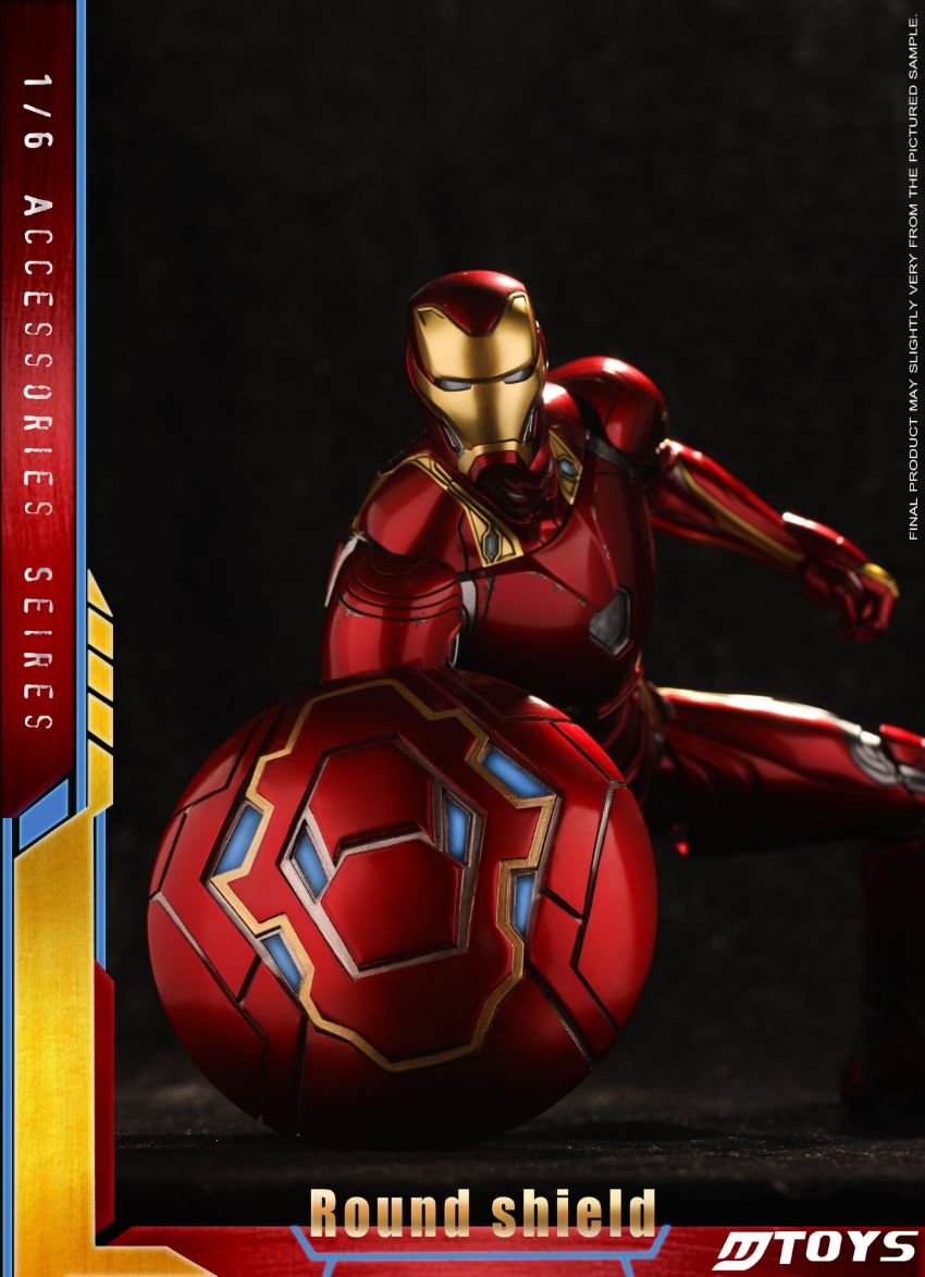 Iron Man Alloy Round Shield (MTOYS)