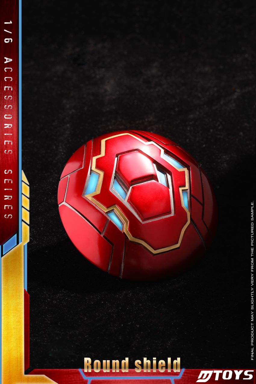 Iron Man Alloy Round Shield (MTOYS)