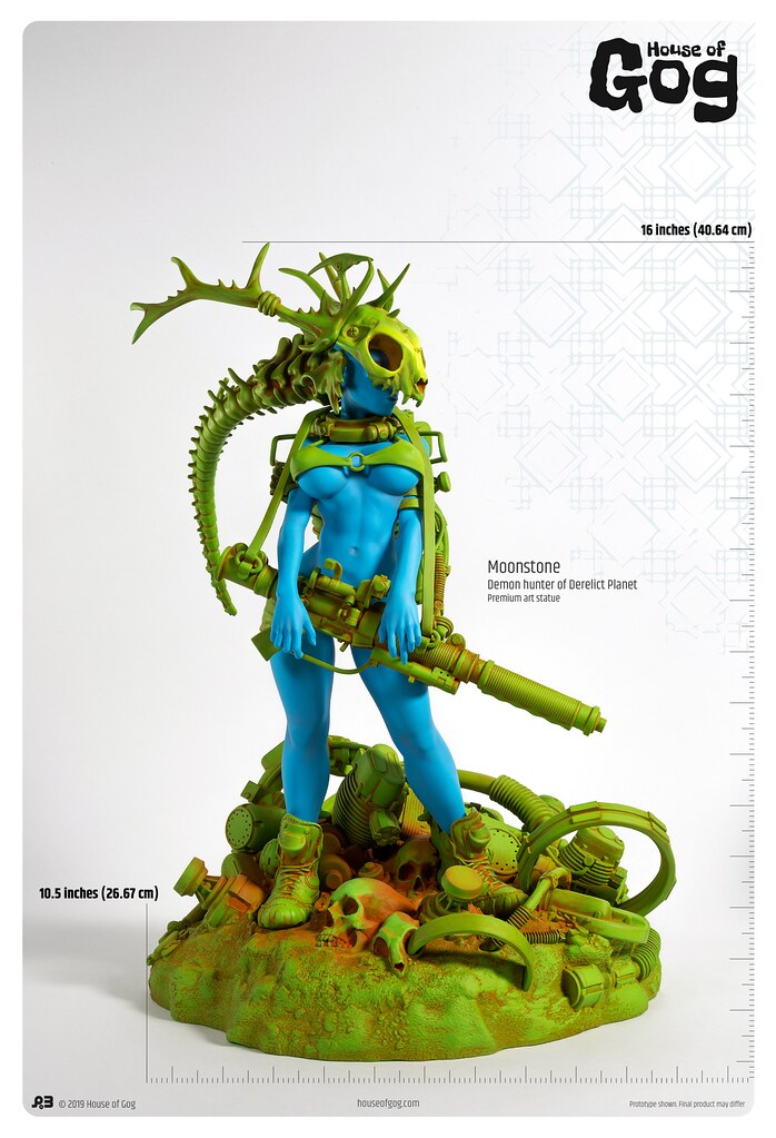 Heavy Metal Moonstone (House of Gog)