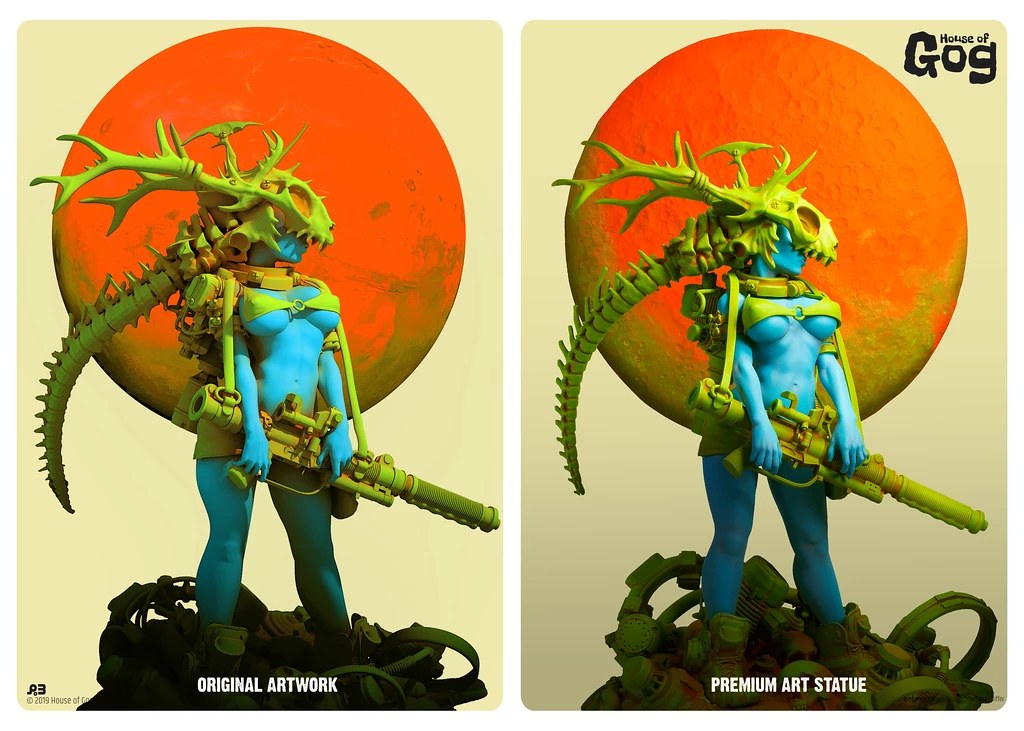 Heavy Metal Moonstone (House of Gog)