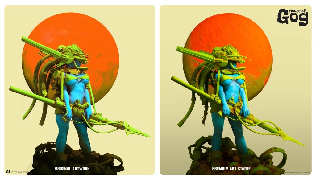 Heavy Metal Moonstone (House of Gog)