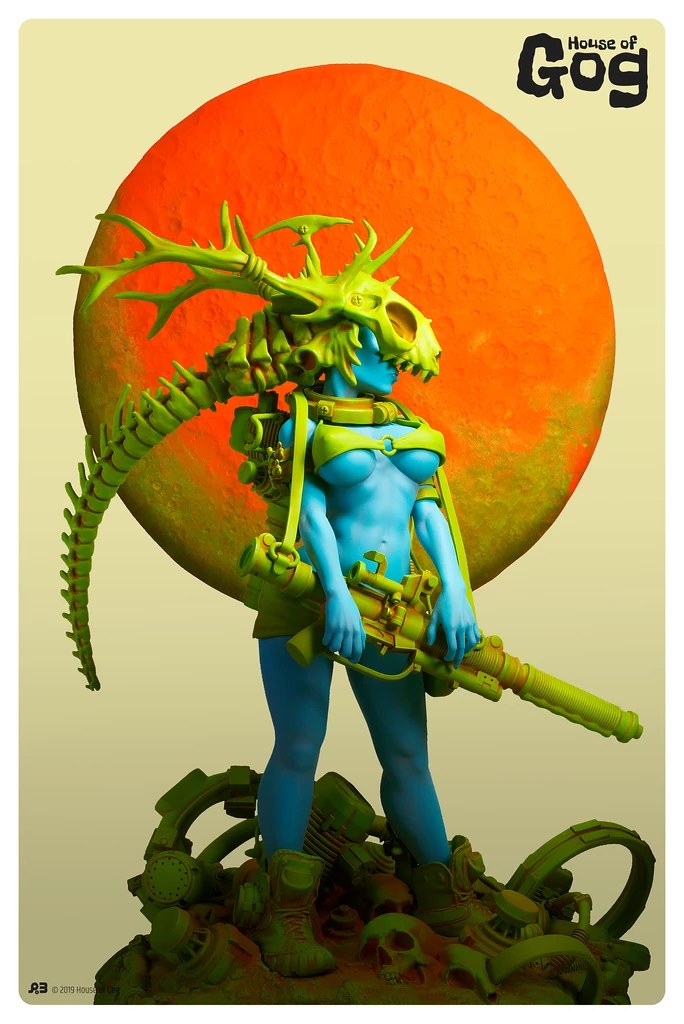 Heavy Metal Moonstone (House of Gog)