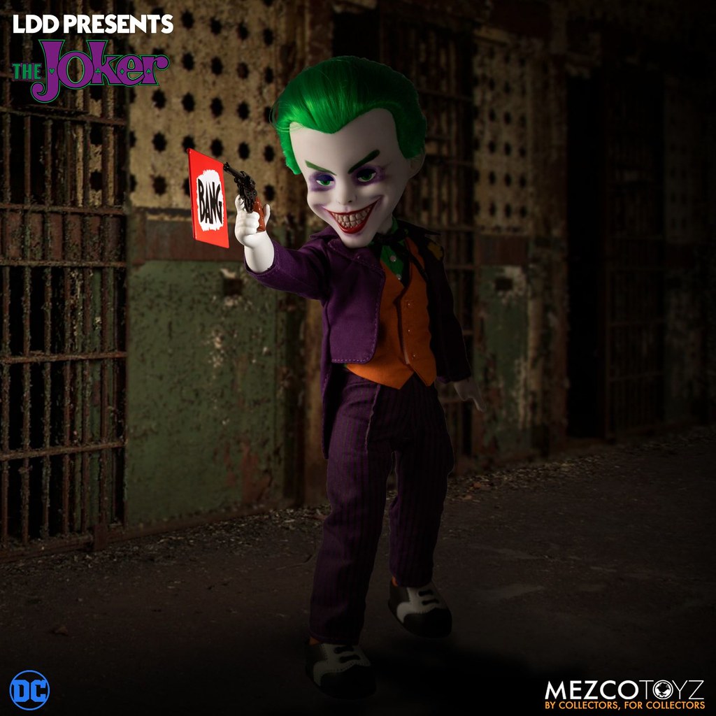MEZCO Living Dead Doll Series DC Universe Joker