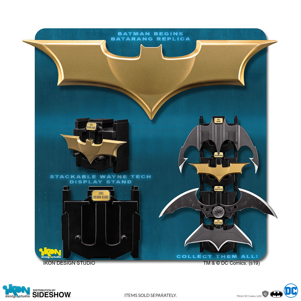 Batman Begins (2005) Metal Batarang (Ikon Design Studio)