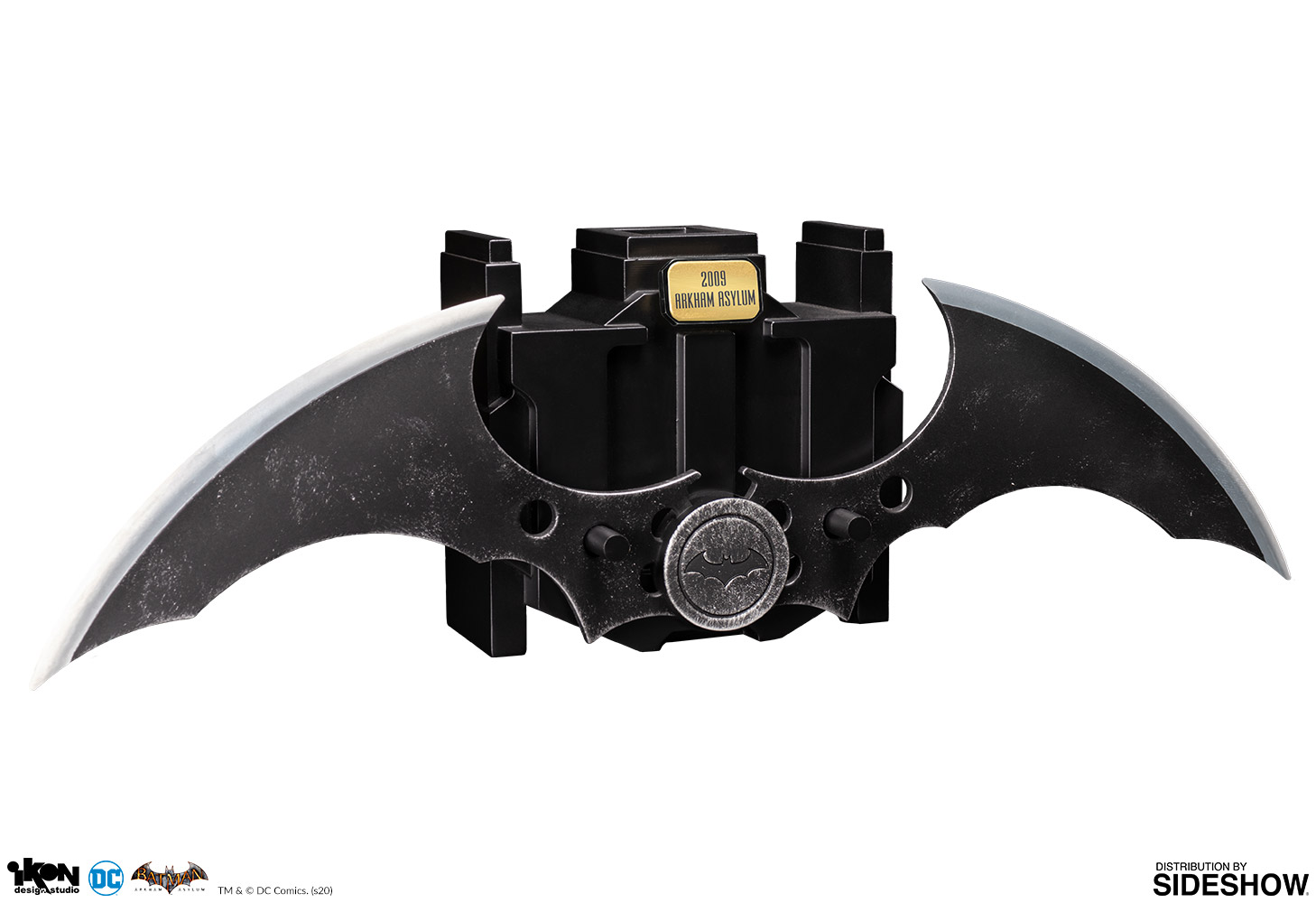 Batman: Arkham Asylum (2009) Metal Batarang (Ikon Design Studio)