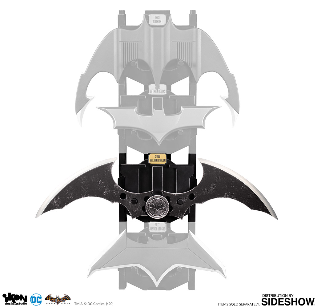 Batman: Arkham Asylum (2009) Metal Batarang (Ikon Design Studio)