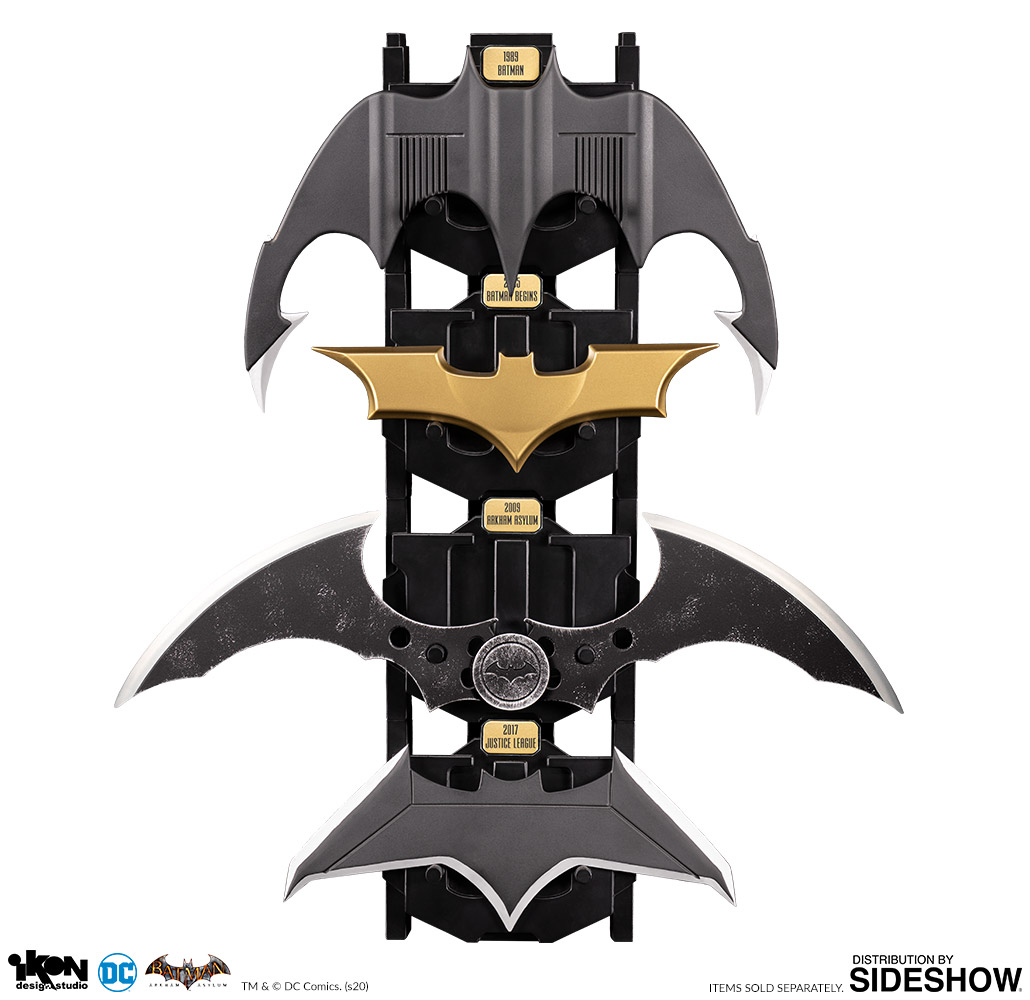 Batman: Arkham Asylum (2009) Metal Batarang (Ikon Design Studio)