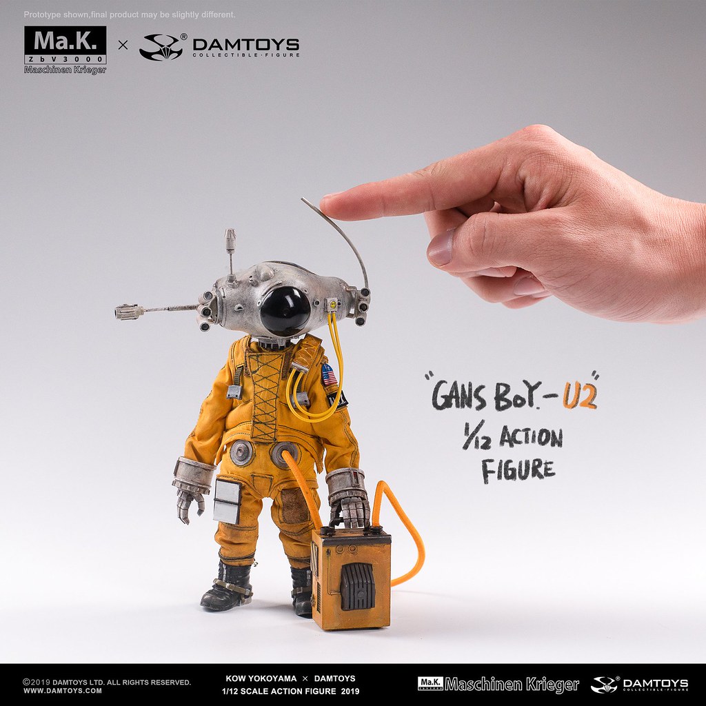 [Damtoys x Kow Yokoyama] GansBoy-U2 1/12 action figure (CS018)