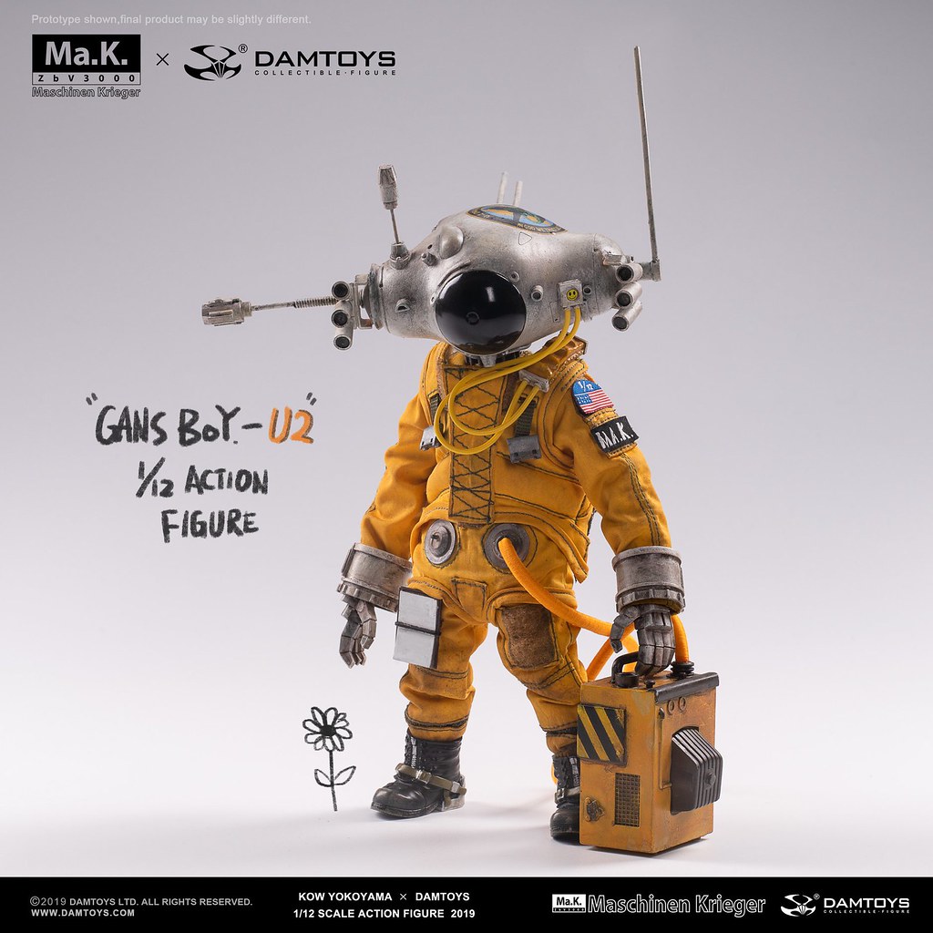 [Damtoys x Kow Yokoyama] GansBoy-U2 1/12 action figure (CS018)