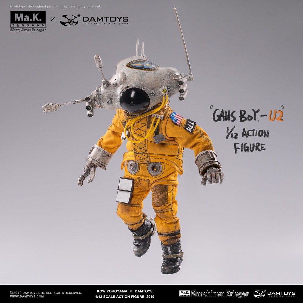 [Damtoys x Kow Yokoyama] GansBoy-U2 1/12 action figure (CS018)