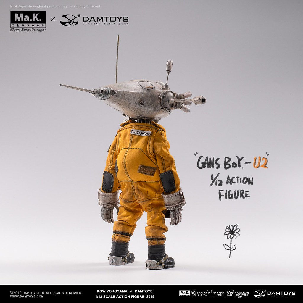 [Damtoys x Kow Yokoyama] GansBoy-U2 1/12 action figure (CS018)