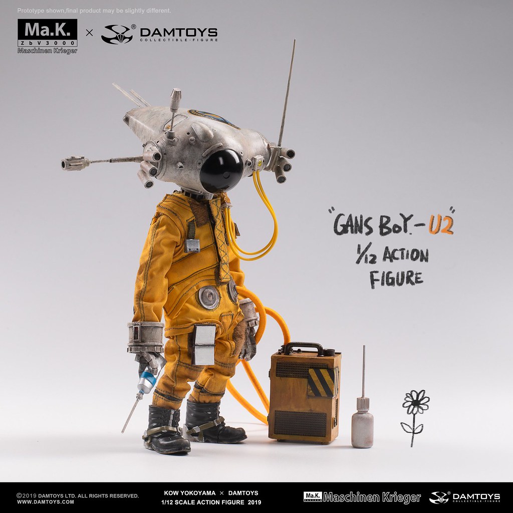 [Damtoys x Kow Yokoyama] GansBoy-U2 1/12 action figure (CS018)