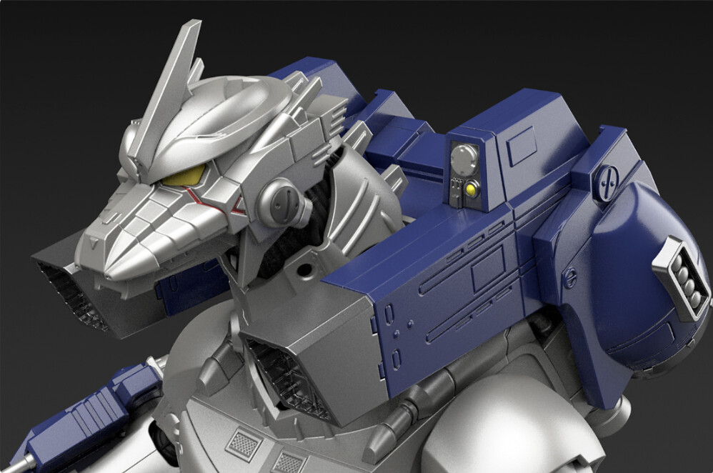 Godzilla x Mechagodzilla MFS-3 type machine dragon with Shirasagi