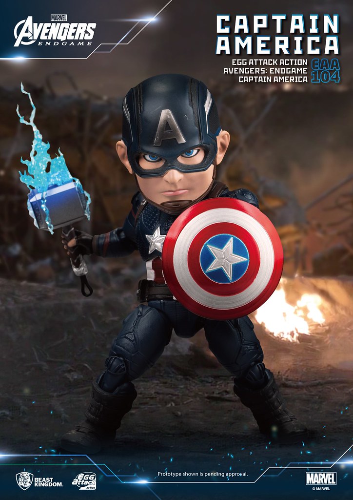 Egg Attack Action - EAA-104 Avengers: Endgame - Captain America